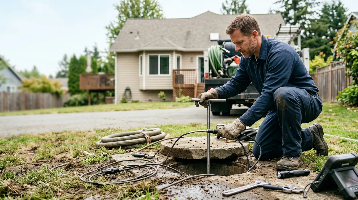Septic Tank Pumping in Evans, WA